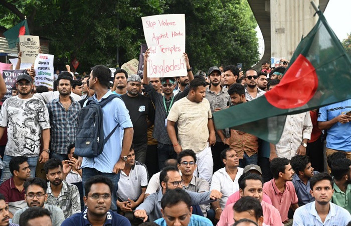 Interim government must take immediate actions to protect Hindu and other minority communities